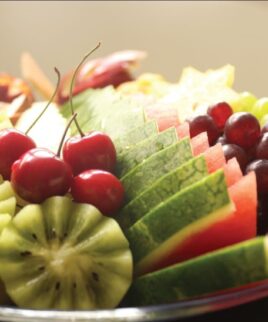 Israel Fruit Baskets Tablett mit geschnittenem Obst 30